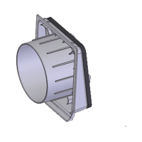 AERECO AVE csatlakozó V4A ventilátorhoz D125 - gepesz.hu