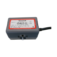 HONEYWELL VC4613ZZ 2-pont szabályzású állítómotor VC sorozatú szelepekhez segédkapcsolóval 230 V - gepesz.hu