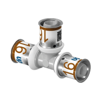 UPONOR S-Press PLUS PPSU egál T-idom 16 mm - gepesz.hu